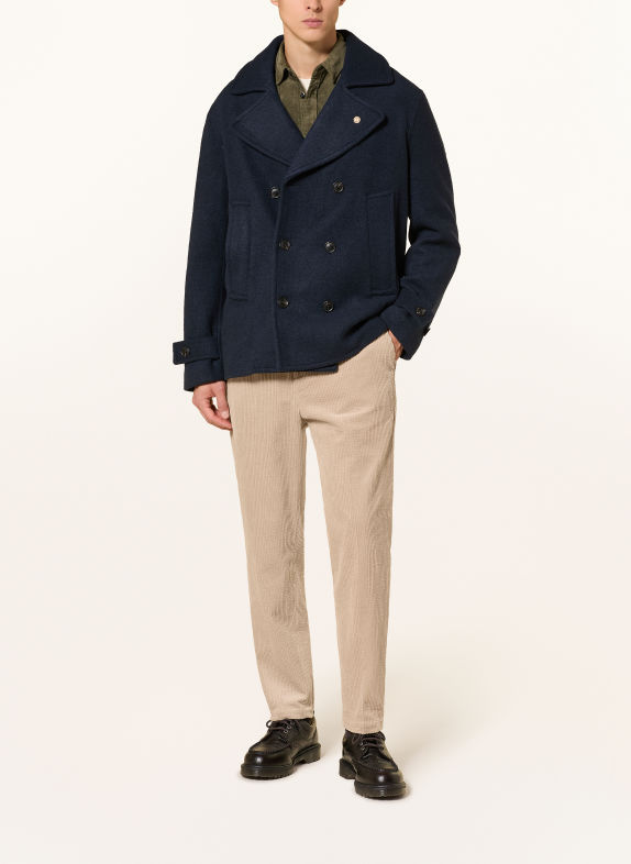 SCOTCH & SODA Cordbroek, slim fit BEIGE