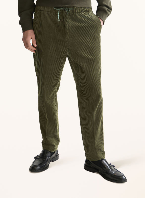 SCOTCH & SODA Cordhose Slim Fit DUNKELGRÜN