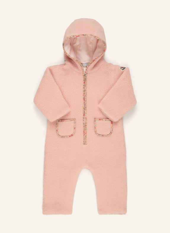 MONCLER enfant Combinaison en peluche ROSÉ