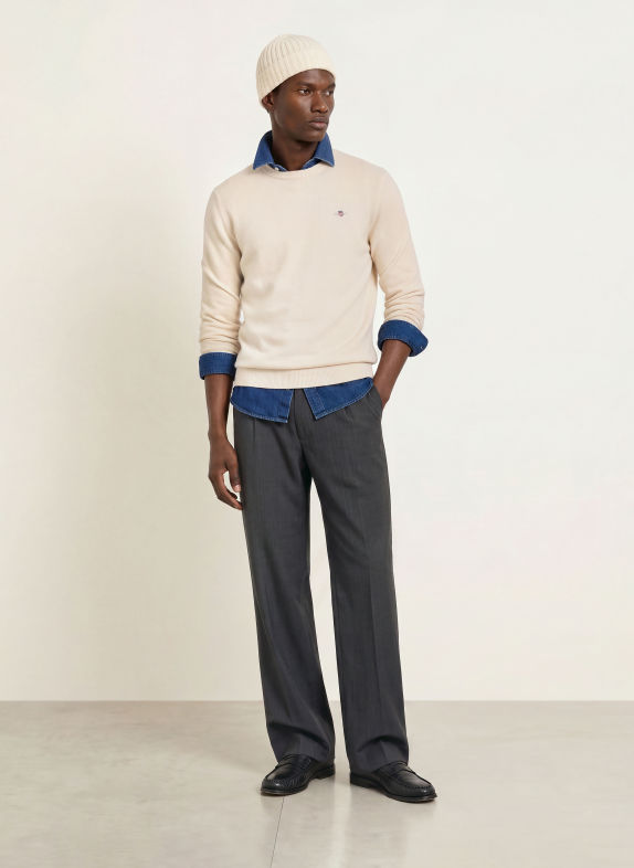GANT Sweater WHITE