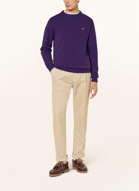GANT Pullover DUNKELLILA
