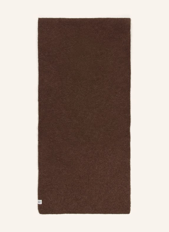 MSCH COPENHAGEN MSCHHOPE ICON Scarf DARK BROWN