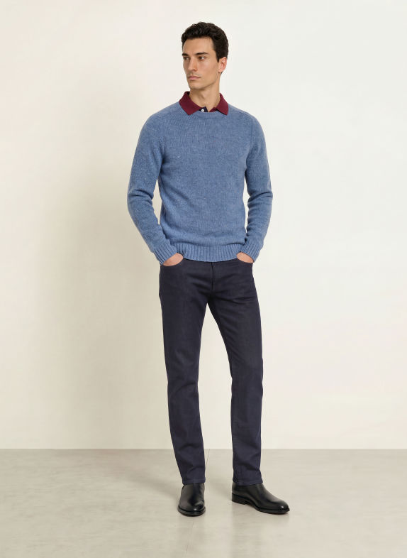 HACKETT LONDON DONEGAL Sweater BLUE