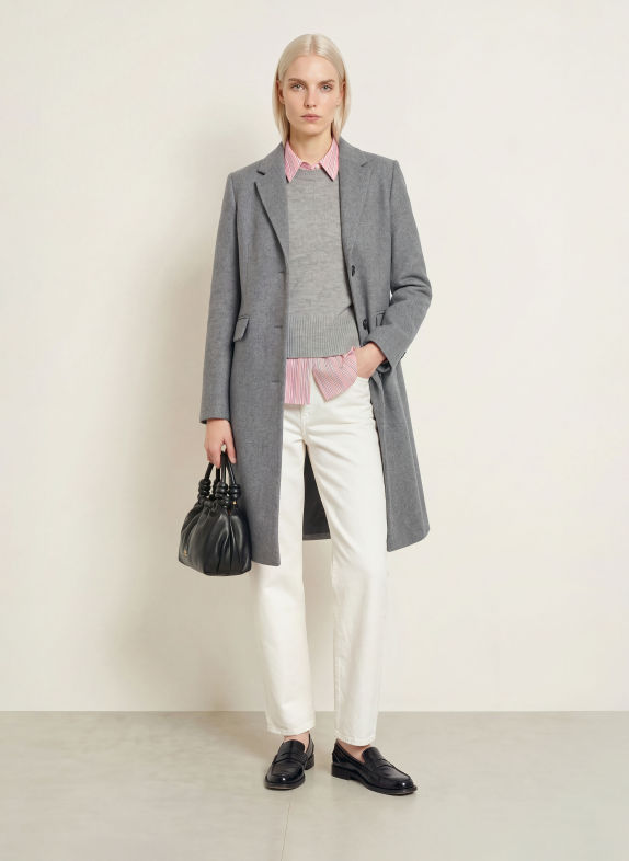 TOMMY HILFIGER Blazermantel GRAU