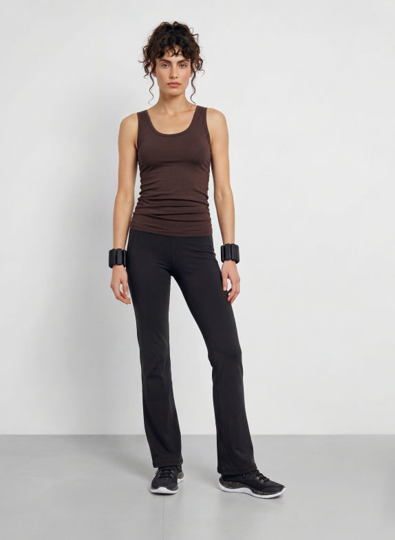 Sweaty Betty Funktionstop ATHLETE MØRKEBRUN