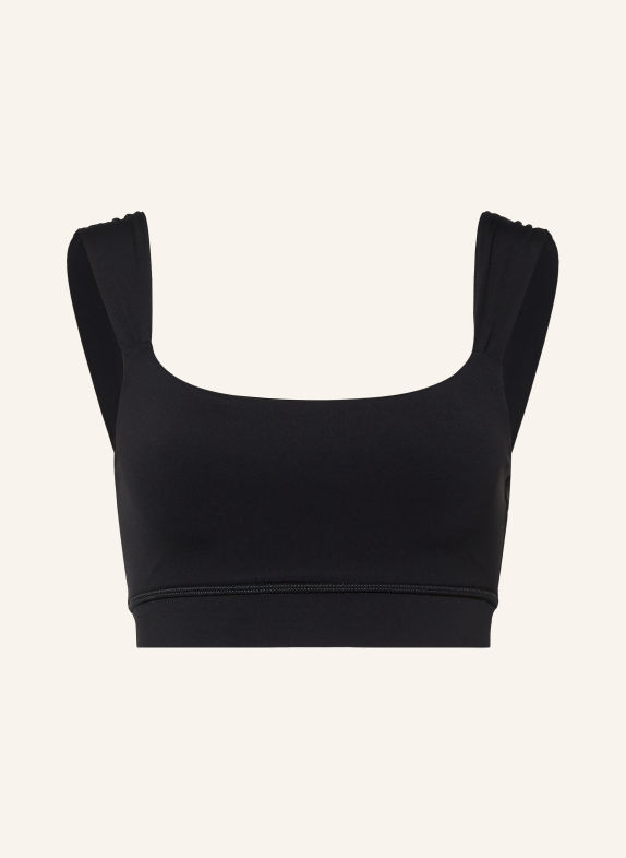 Sweaty Betty Sport-BH ULTIMATE STUDIO RUCHED SCHWARZ