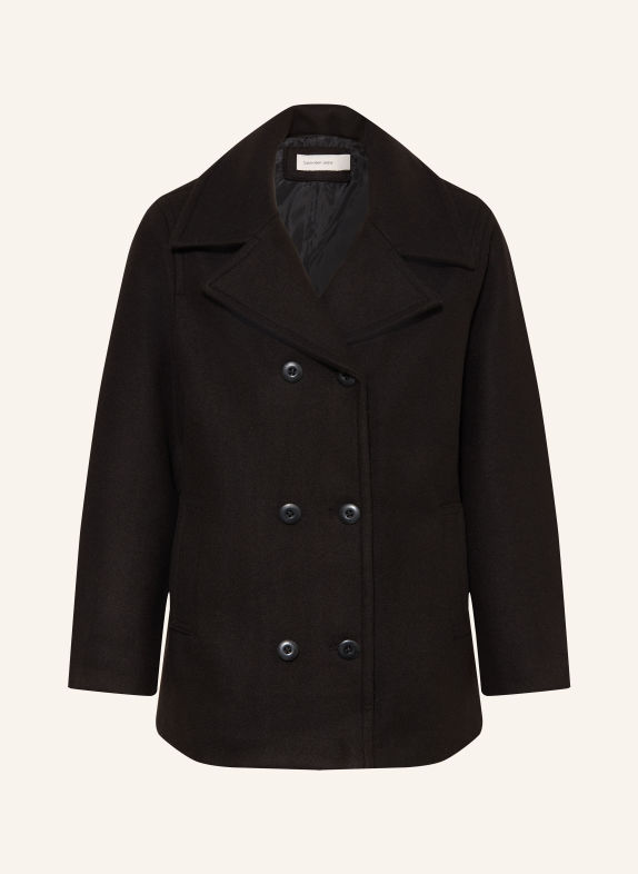 Calvin Klein Caban court NOIR