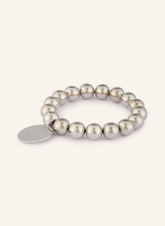 VANESSA BARONI MINI BEADS FLEX Bracelet SILVER