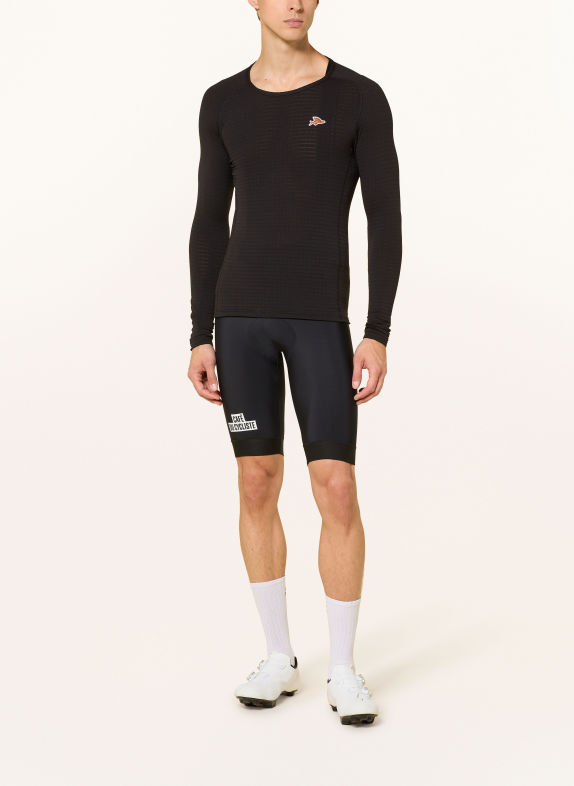 CAFÉ DU CYCLISTE Funktionswäsche-Shirt COLINE SCHWARZ