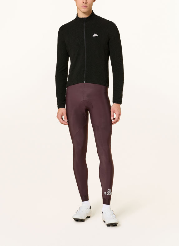 CAFÉ DU CYCLISTE Fleecejas SOLANGE ZWART