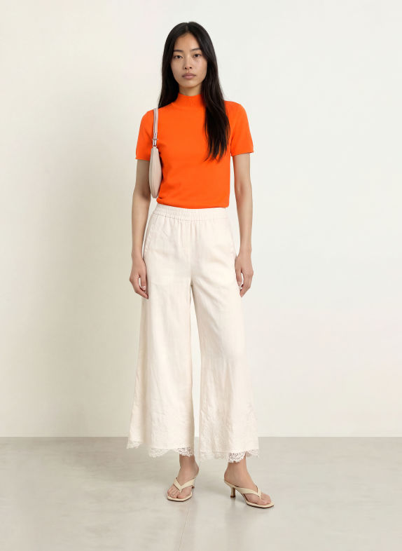 CATNOIR Gebreid shirt ORANJE