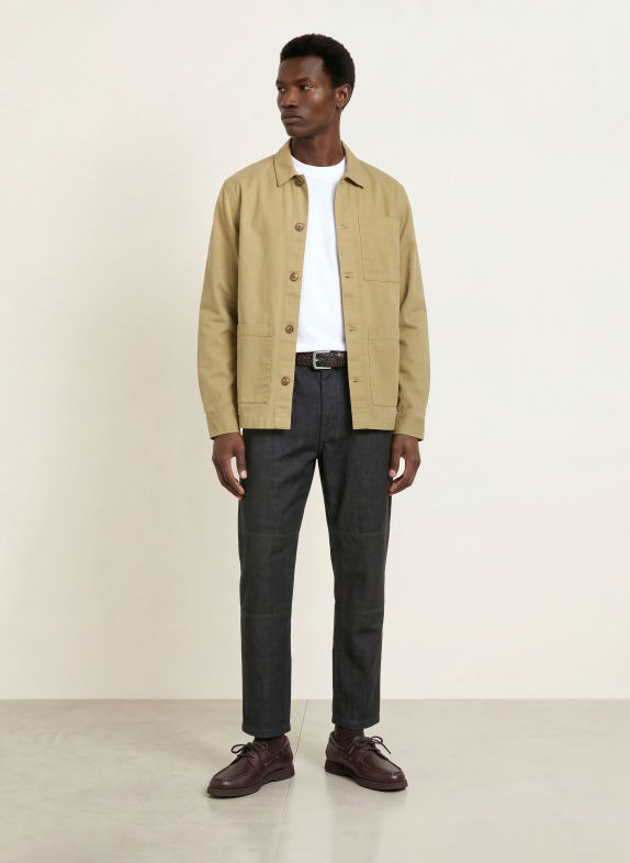 Barbour Overhemd Comfort Fit LICHTGROEN