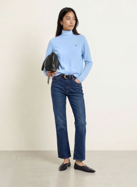 TOMMY HILFIGER Trui LICHTBLAUW