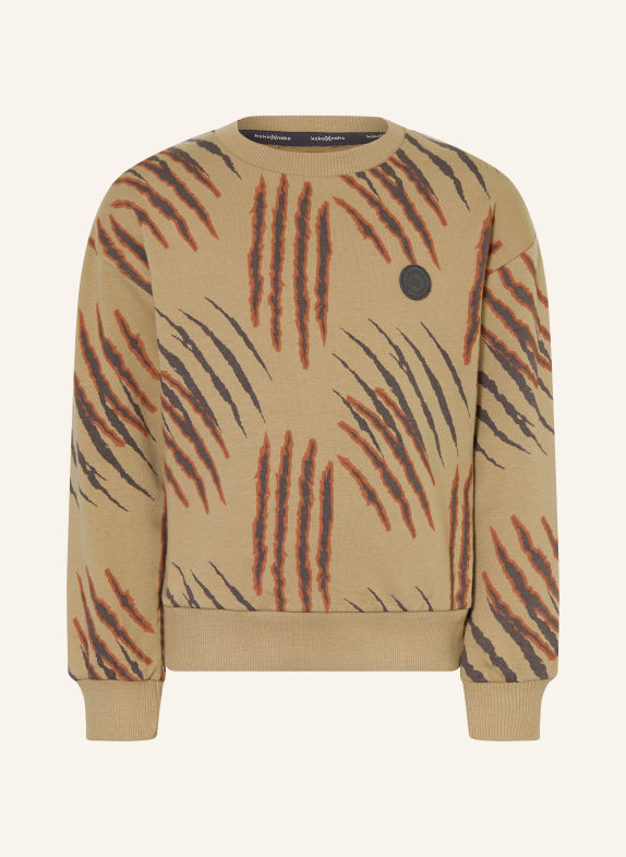 Koko Noko Sweatshirt BEIGE / BRAUN / ORANGE