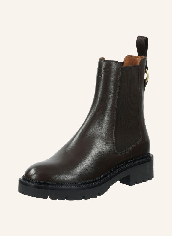 GANT Bottines Chelsea KELLIIN MARRON FONCÉ