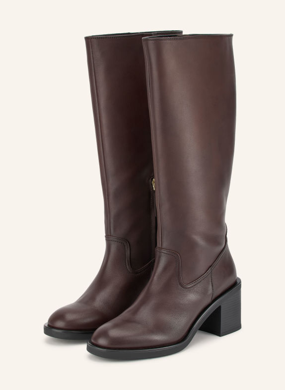 HUGO Stiefel NALIE DUNKELBRAUN