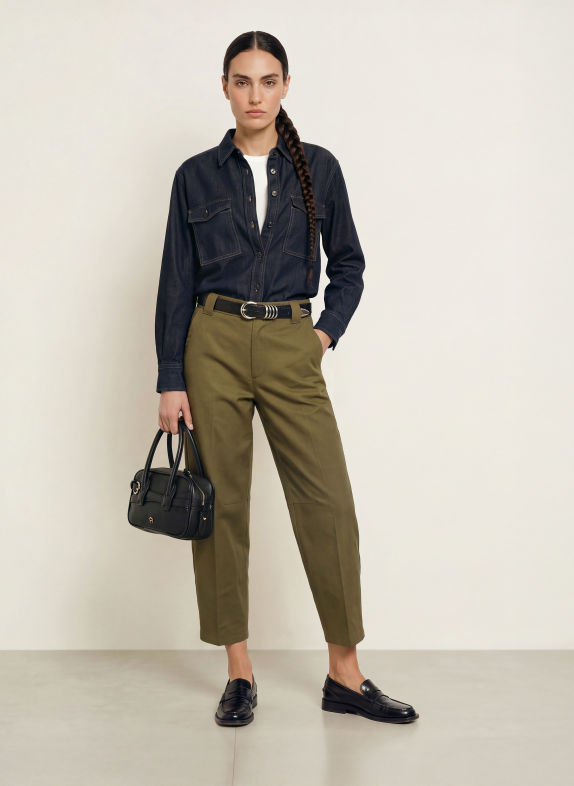 CLOSED Denim blouse DARK BLUE