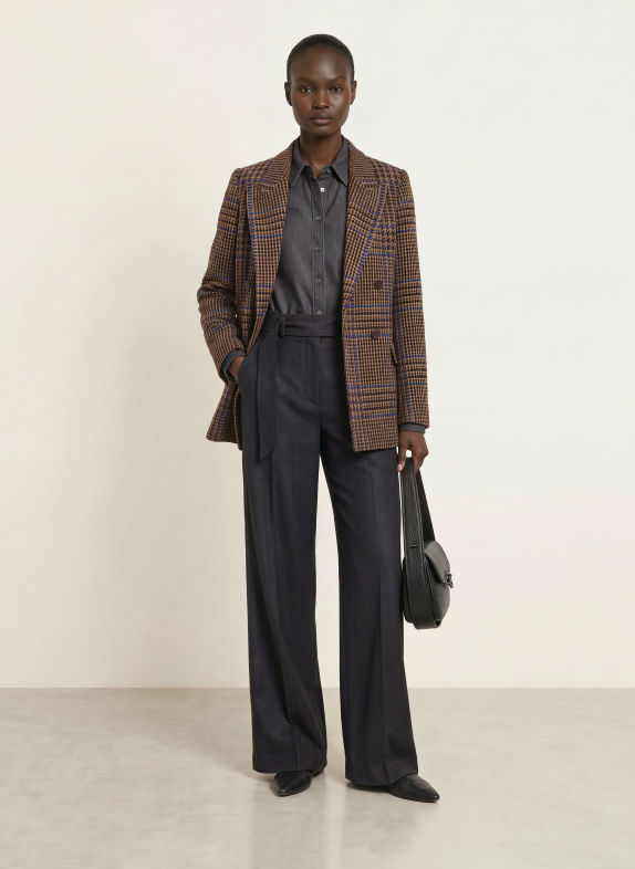 CLOSED Pantalon palazzo NOIR