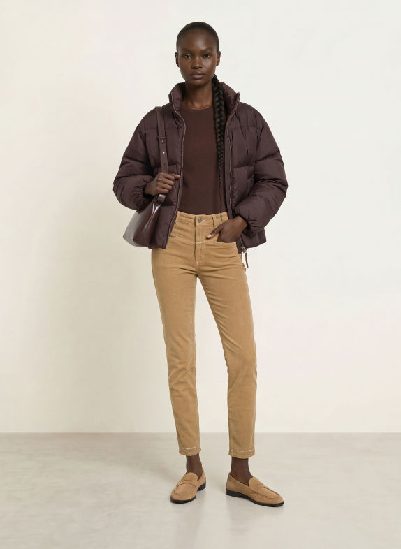 CLOSED Corduroy Pants PEDAL PUSHER CAMEL