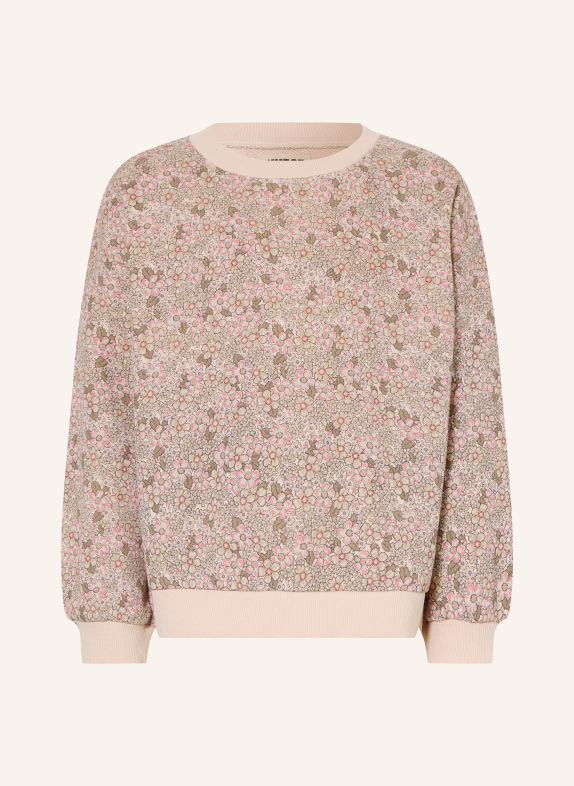 WHEAT Sweatshirt LIA ROSE CLAIR / ROSE / OLIVE
