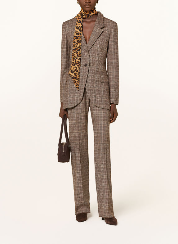 MARELLA Set MLSADUNCO: Blazer und Tuch TAUPE / COGNAC