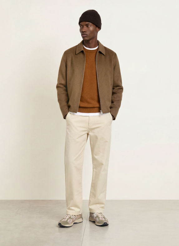 NOWADAYS Cashmere-Pullover COGNAC
