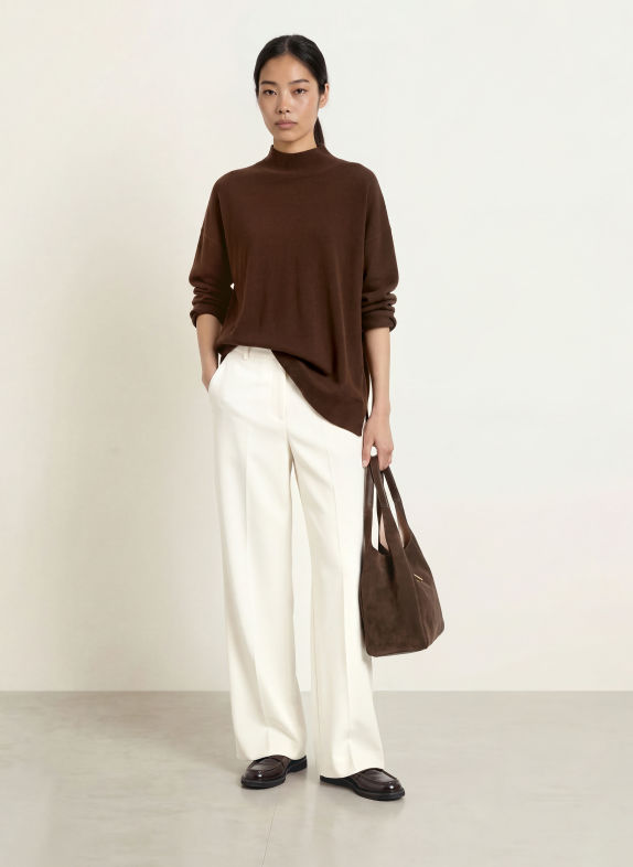 REPEAT Trui MARRON FONCÉ
