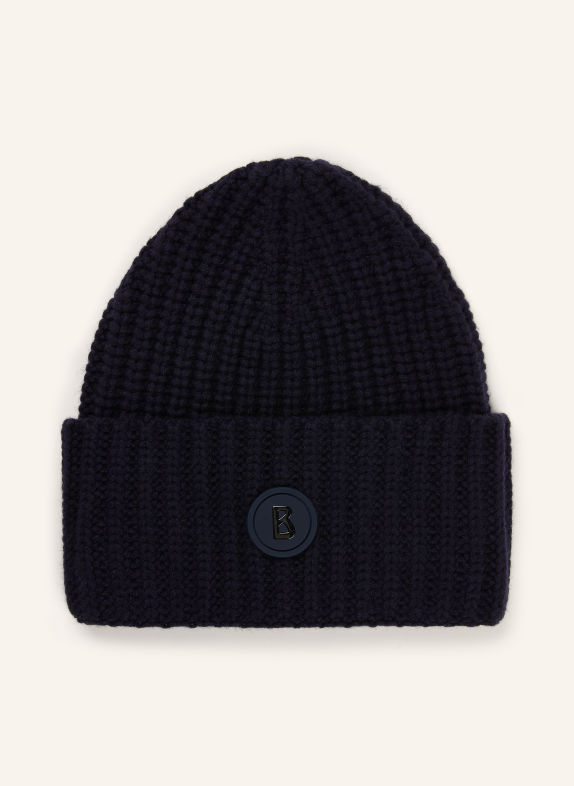 BOGNER Multifunktionsmütze KILIAN aus Cashmere DUNKELBLAU