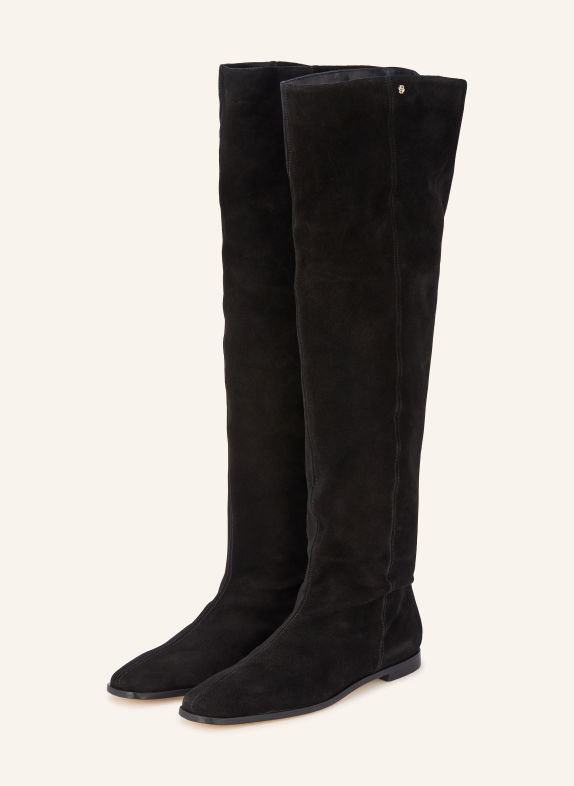 BOSS Bottes cuissardes ANYAH NOIR
