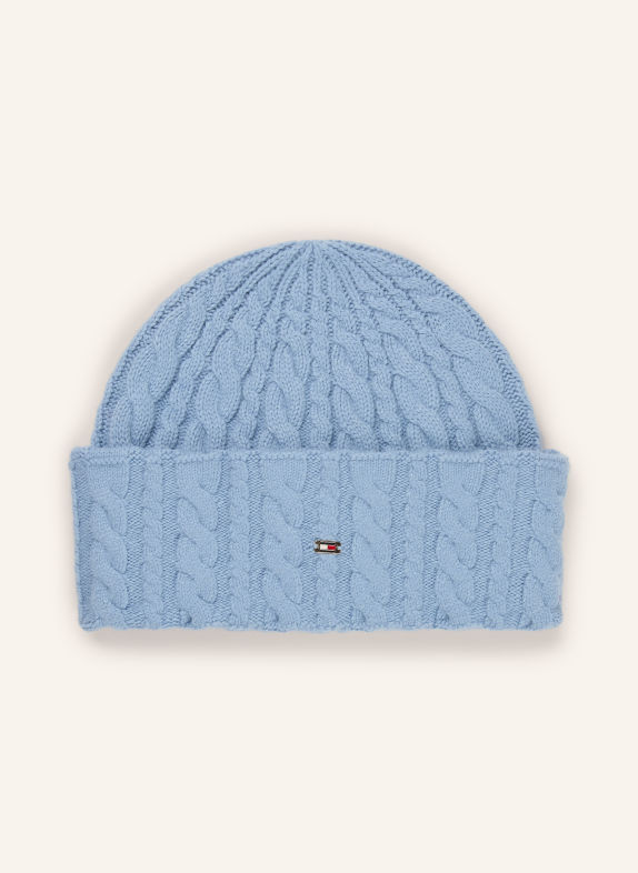 TOMMY HILFIGER Czapka JASNONIEBIESKI