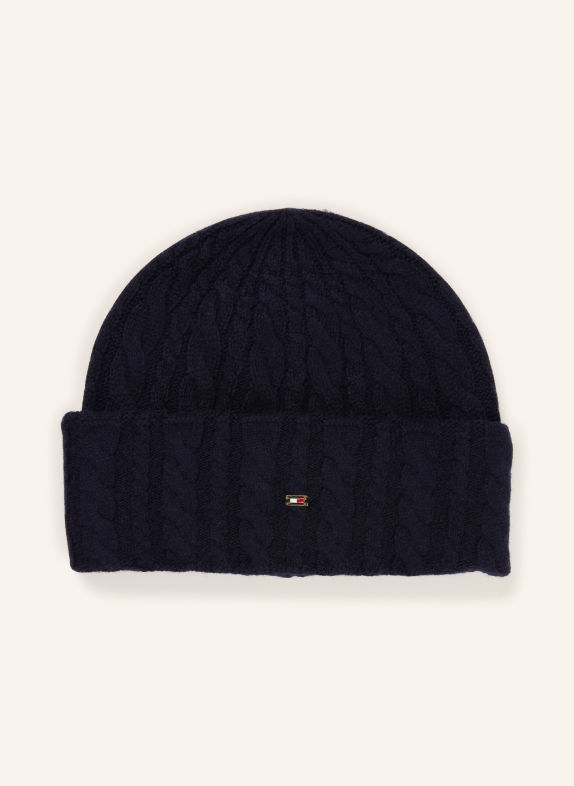 TOMMY HILFIGER Czapka GRANATOWY