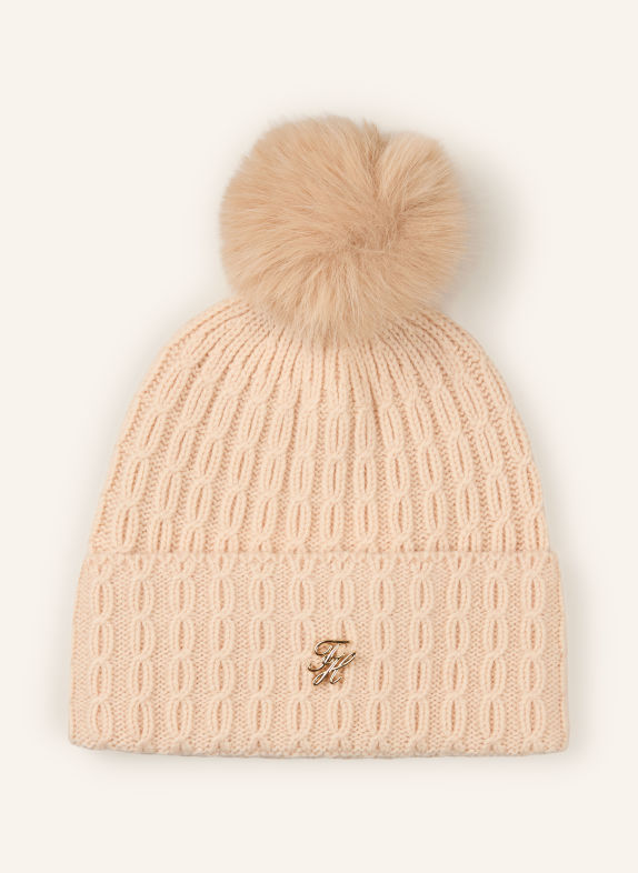 TOMMY HILFIGER Mütze BEIGE
