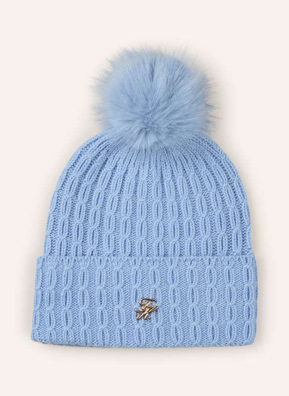 TOMMY HILFIGER Mütze HELLBLAU