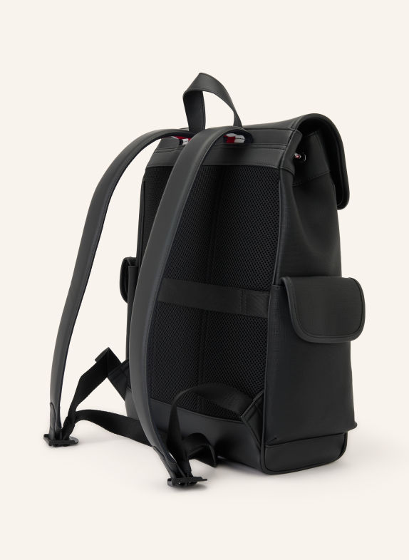 TOMMY HILFIGER 19.85-liter Backpack with laptop compartment BLACK