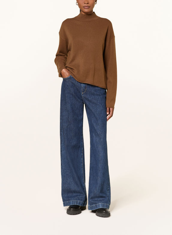 RIANI Pullover mit Merinowolle und Cashmere BRAUN