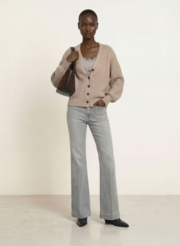 SoSUE Strickjacke ANTONIA BEIGE