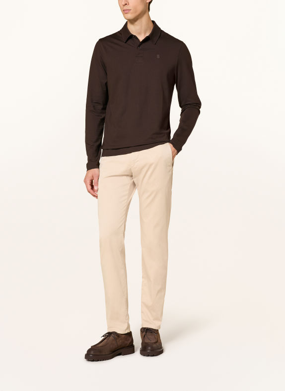 BOGNER TIMON-6 turtleneck sweater with cashmere DARK BROWN
