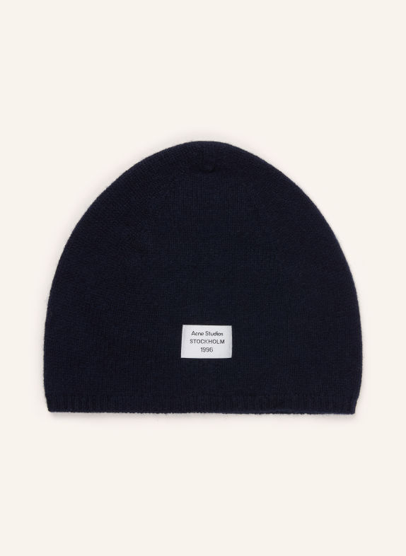 Acne Studios Cashmere-Mütze DUNKELBLAU