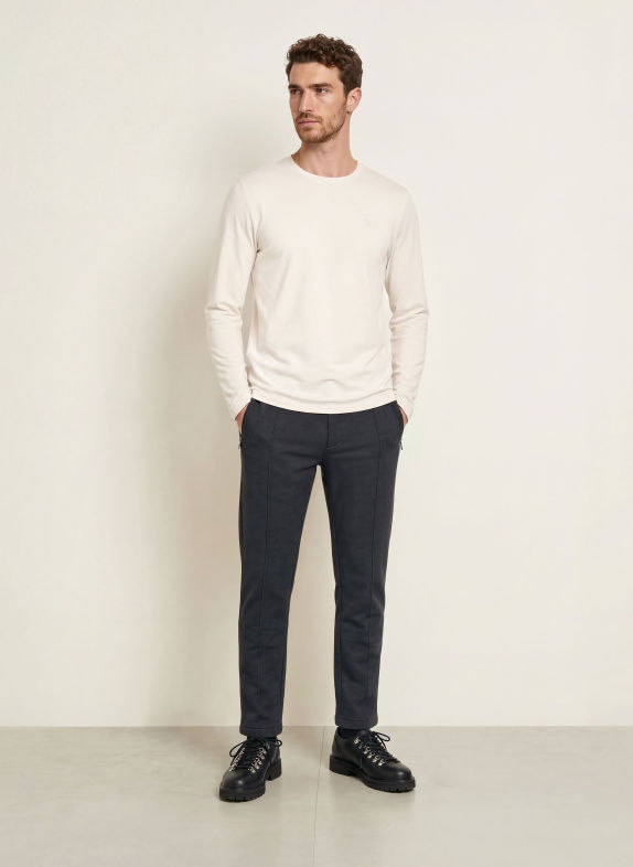 BOGNER T-shirt met lange mouwen ARVID ECRU