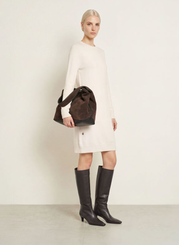 FRIEDA & FREDDIES Strickkleid CREME
