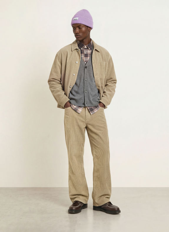 ARMEDANGELS Cordhose JAAMEO Wide Fit HELLBRAUN