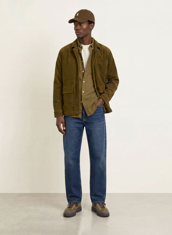 ARMEDANGELS Cord-Overjacket KHAKI