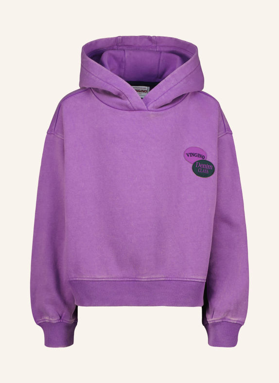 VINGINO Hoodie NORALIE PAARS / WIT