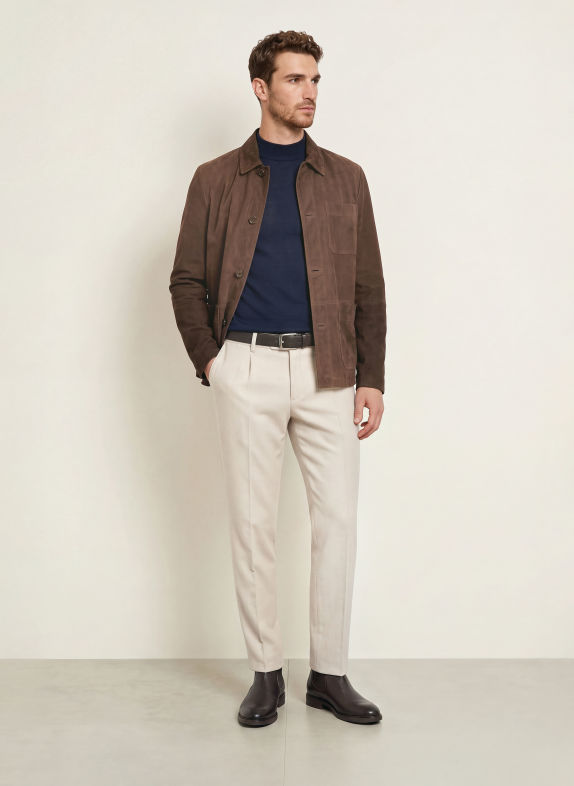 PROFUOMO Trui DONKERBLAUW