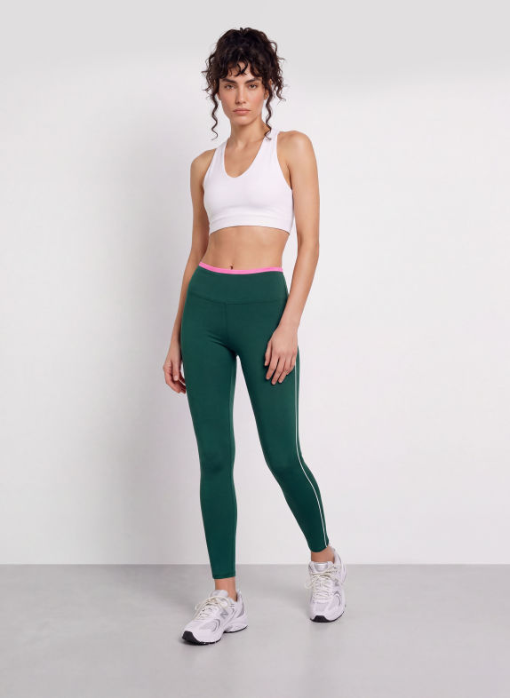 VARLEY Legging GROEN / ROZE / WIT