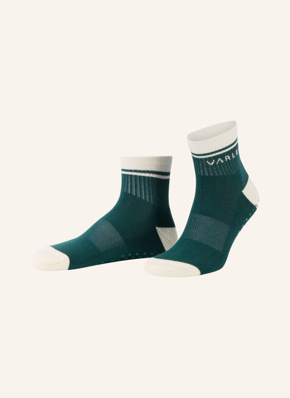 VARLEY Sokker GRAYSON MØRKEGRØN / CREME