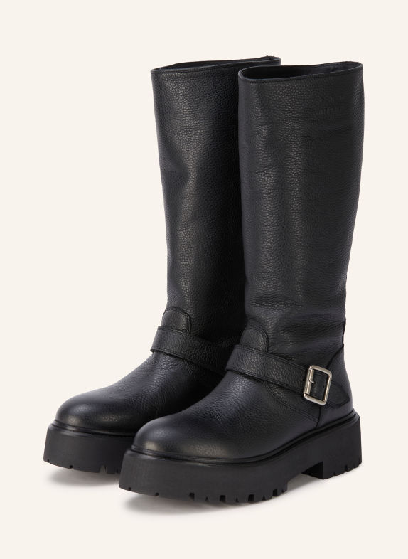 COPENHAGEN STUDIOS Plateau-Stiefel SCHWARZ