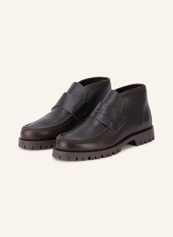 COPENHAGEN STUDIOS Boots CPH846 DARK BROWN