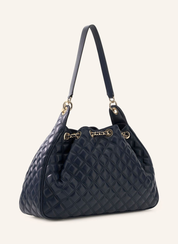 GUESS JULIET Bucket bag DARK BLUE / GOLD