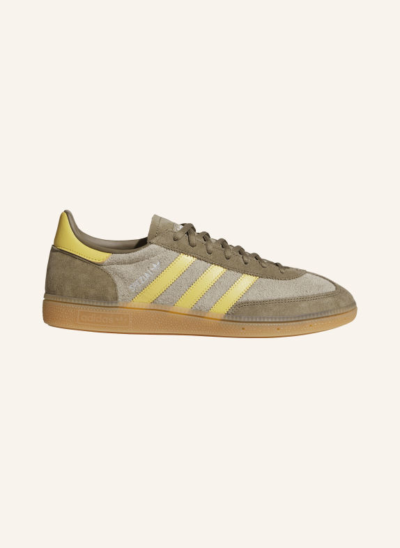 adidas Originals Sneaker HANDBALL SPEZIAL OLIV / GRAU / GELB